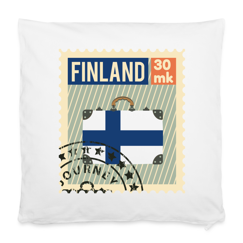 Kissenhülle Postmarke Finland 40x40 cm