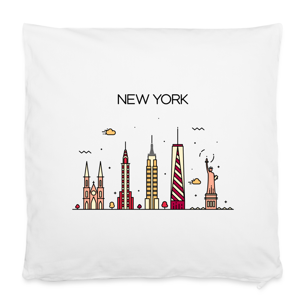 Kissenhülle New York Skyline 40x40 cm