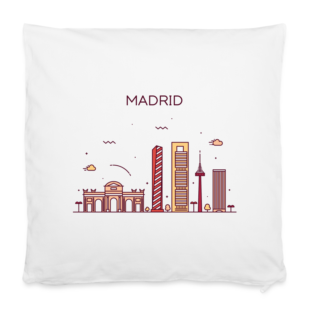 Kissenhülle Madrid Skyline 40x40 cm